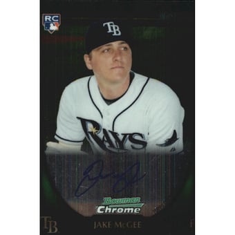 2011 Bowman Chrome Rookie Autographs #191 Jake McGee