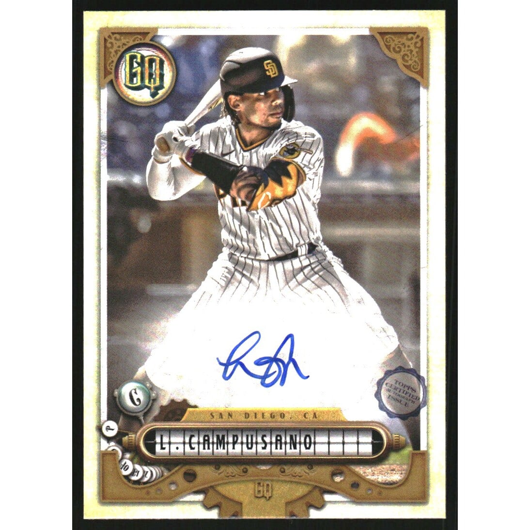 2022 Topps Gypsy Queen Autographs #GQALC Luis Campusano