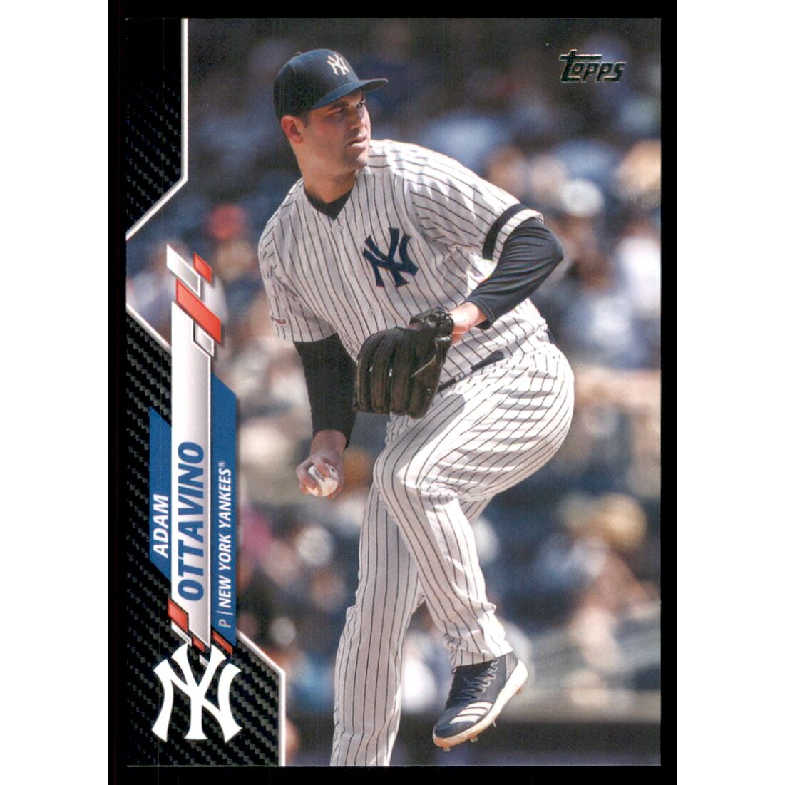 2020 Topps Black #557 Adam Ottavino. rookie card picture