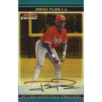 2002 Bowman Chrome Gold Refractors #271 Travis Foley
