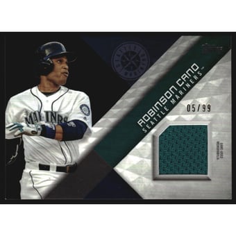 2018 Topps Major League Materials Black #MLMRC Robinson Cano S2