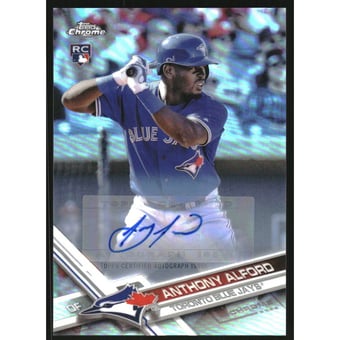 2017 Topps Chrome Update Autographs #HMT93 Anthony Alford