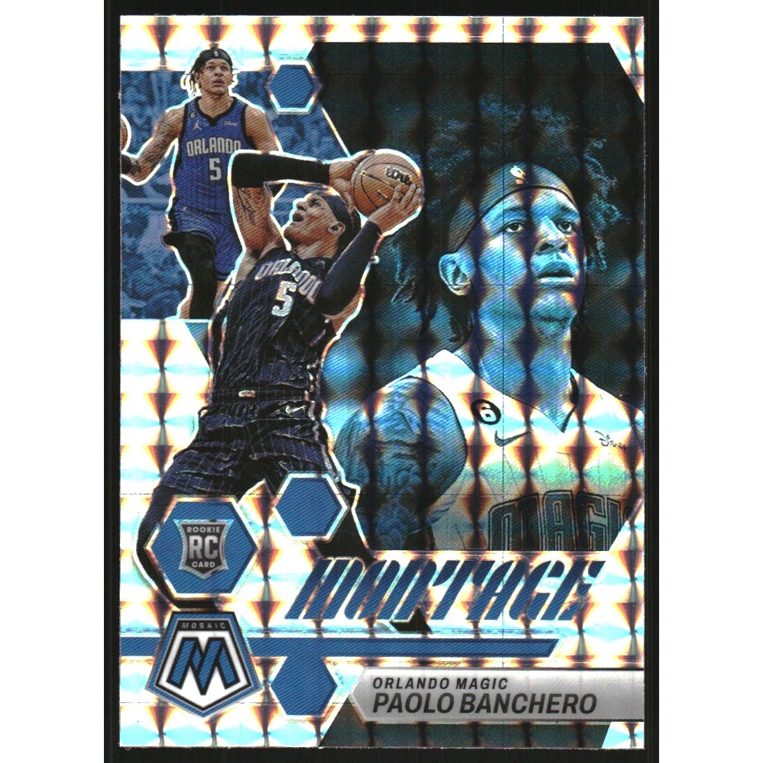 2022-23 Panini Mosaic Montage Mosaic #19 Paolo Banchero