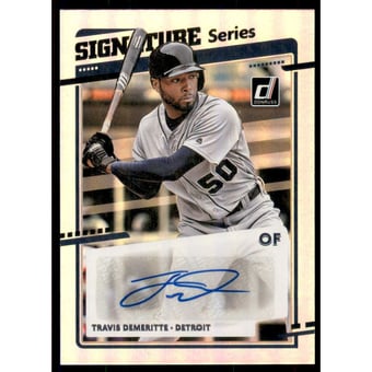 2020 Donruss Signature Series #16 Travis Demeritte