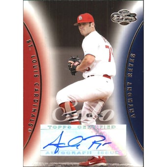 2006 Topps Co-Signers Solo Sigs #ARE Anthony Reyes K