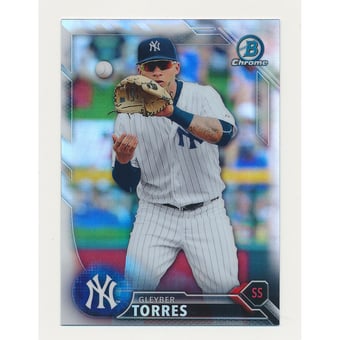 2016 Bowman Chrome Draft Refractors #BDC143 Gleyber Torres