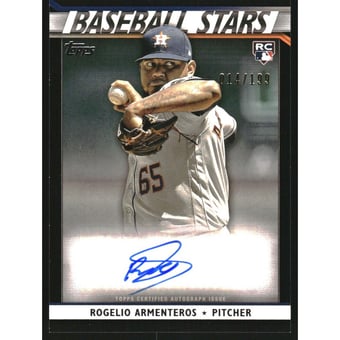 2020 Topps Baseball Stars Autographs Black #BSARA Rogelio Armenteros