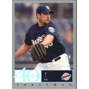 2003 Upper Deck 40-Man Rainbow #651 Jay Witasick