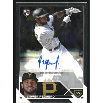 2023 Topps Chrome Update Autographs #ACLP Liover Peguero