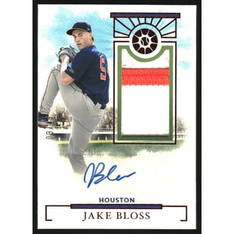 2024 Panini Boys of Summer Prospect Material Signatures Red #24 Jake Bloss