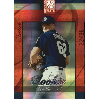 2002 Donruss Elite Status #152 Ben Howard ROO/38