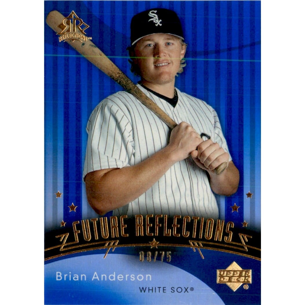 2005 Reflections Blue #218 Brian Anderson FR