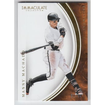 2016 Immaculate Collection #70 Manny Machado