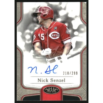 2020 Topps Tier One Break Out Autographs #BOANS Nick Senzel
