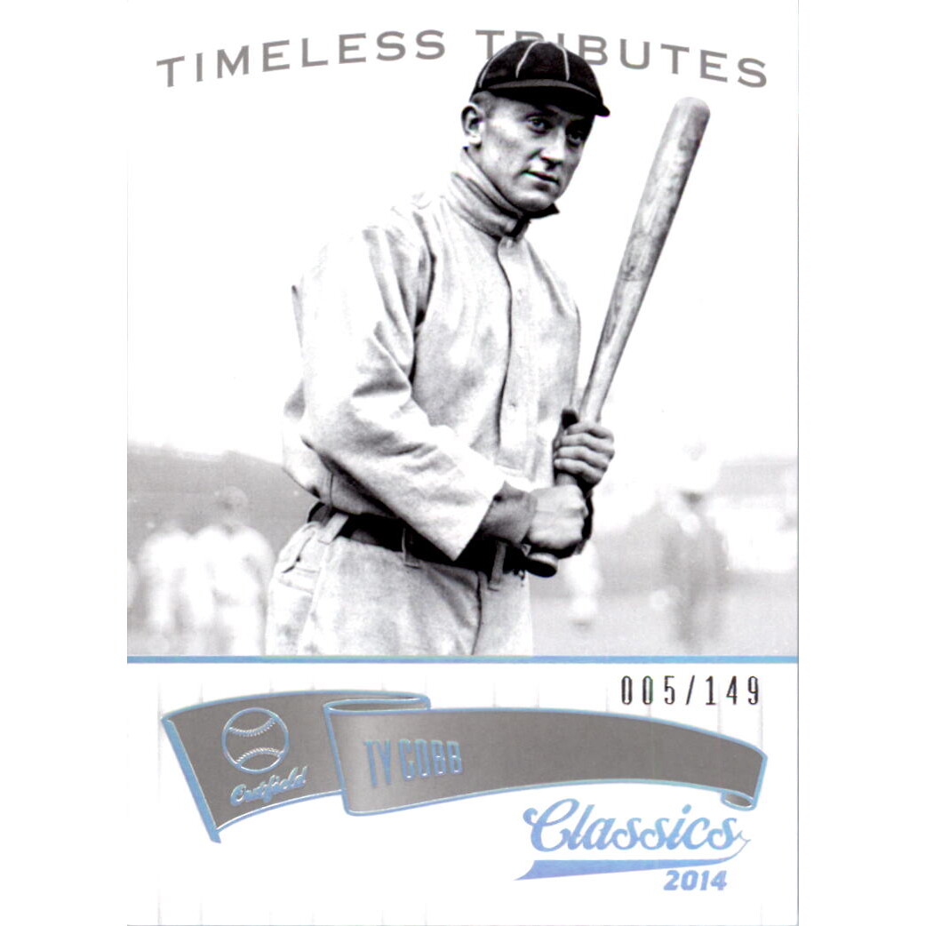 2014 Classics Timeless Tributes Silver #139 Ty Cobb