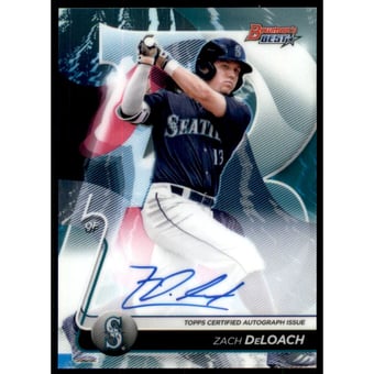 2020 Bowman's Best Best of '20 Autographs #B20ZD Zach DeLoach
