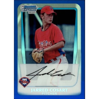 2011 Bowman Chrome Prospects Blue Refractors #BCP87 Jarred Cosart