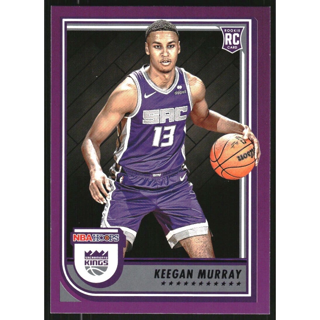 2022-23 Hoops Purple #234 Keegan Murray