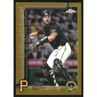 2025 Topps Chrome Gold Refractors #133 Joey Bart