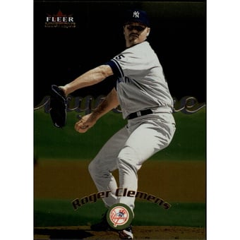 2000 Fleer Mystique Gold #109 Roger Clemens