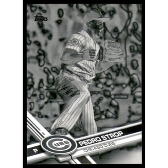 2017 Topps Black and White Negative #303 Pedro Strop