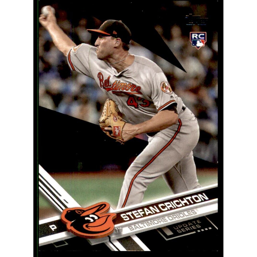 2017 Topps Update Black #US255 Stefan Crichton