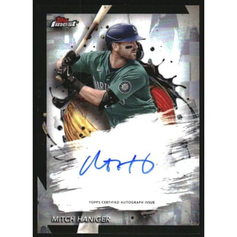2024 Finest Autographs Refractors #FAMH Mitch Haniger