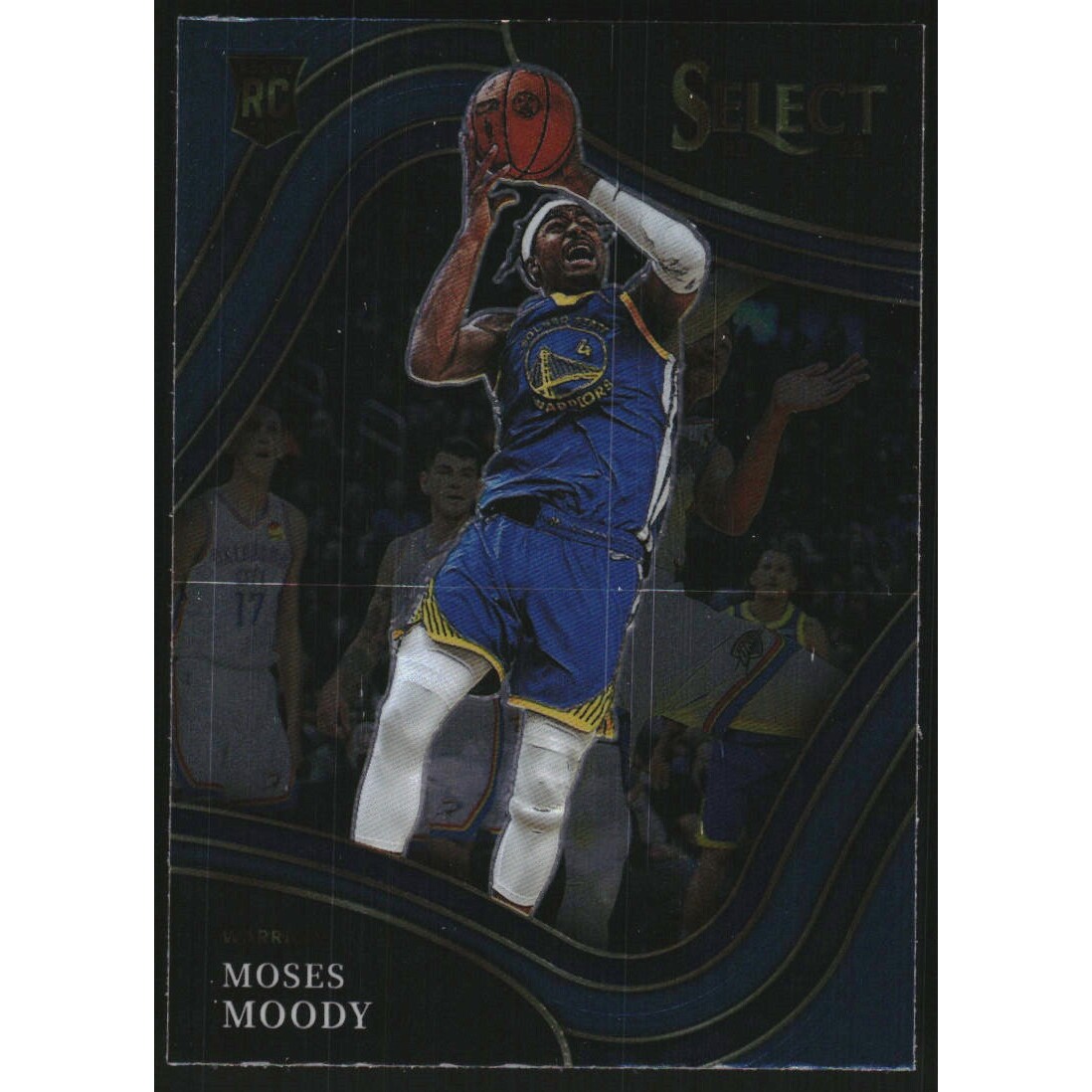 2021-22 Select Blue #299 Moses Moody