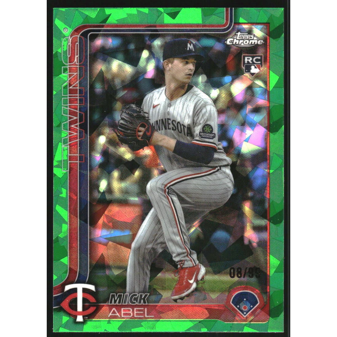 2025 Topps Chrome Update Sapphire Green #USC49 Mick Abel