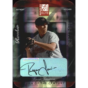2002 Donruss Elite Turn of the Century Autographs #199 Ryan Jamison/150*