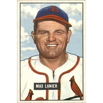 1951 Bowman #230 Max Lanier
