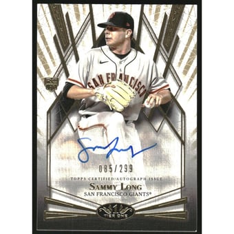 2022 Topps Tier One Break Out Autographs #BOASL Sammy Long/299