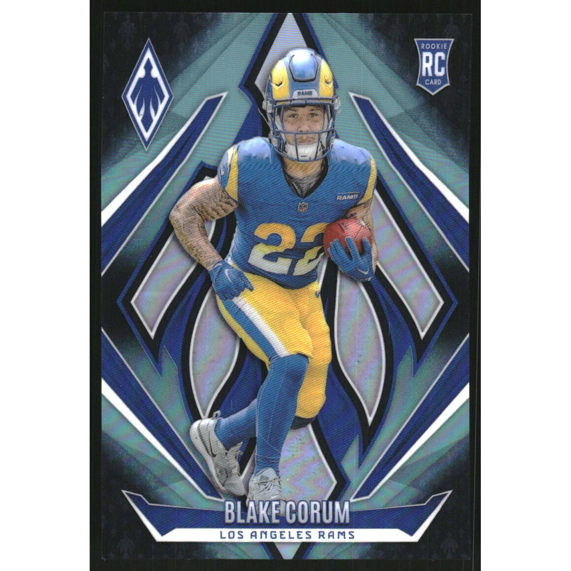 2024 Panini Phoenix Teal Fade #158 Blake Corum