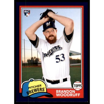 2018 Topps Archives Purple #285 Brandon Woodruff