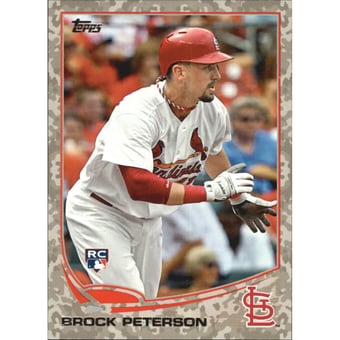 2013 Topps Update Camo #US282 Brock Peterson