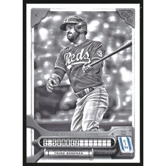 2022 Topps Gypsy Queen Black and White #195 Eugenio Suarez