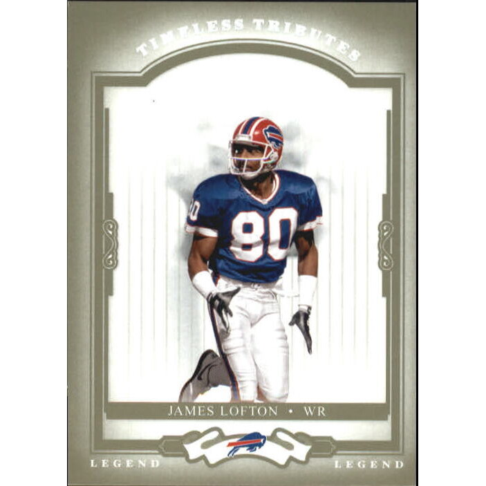 2004 Donruss Classics Timeless Tributes Green #120 James Lofton. rookie card picture