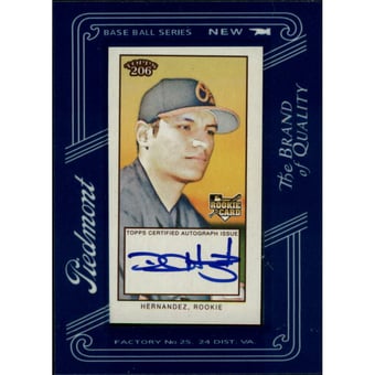 2009 Topps 206 Mini Framed Autograph #FMA17 David Hernandez
