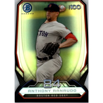 2014 Bowman Chrome Top 100 Prospects Die Cut Refractors #BTP84 Anthony Ranaudo