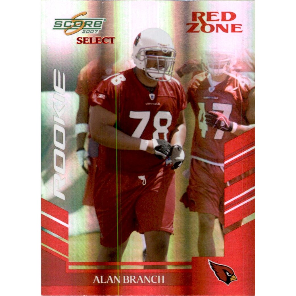 2007 Select Red Zone #365 Alan Branch