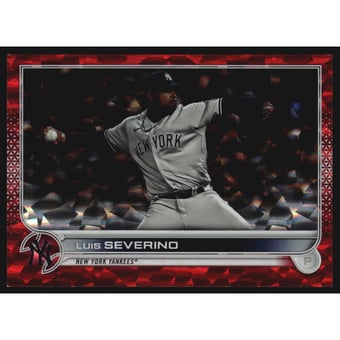 2022 Topps Red Foilboard #533 Luis Severino