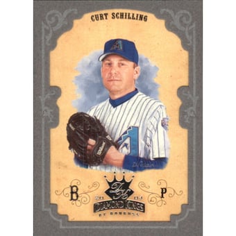2004 Diamond Kings Framed Silver #135 Curt Schilling