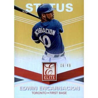 2015 Elite Status Gold #94 Edwin Encarnacion