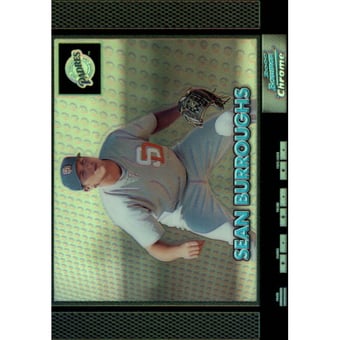 2000 Bowman Chrome Retro/Future Refractors #255 Sean Burroughs