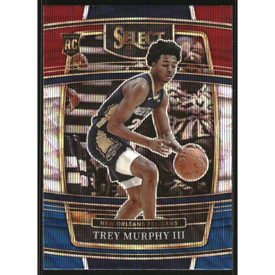 2021-22 Select Prizms Tri-Color #46 Trey Murphy III 2021-22 Select Prizms Tri-Color #46 Trey Murphy III