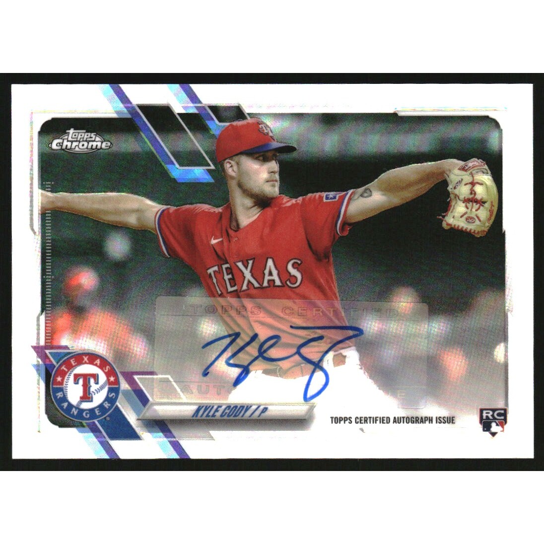 2021 Topps Chrome Update Autographs #CUSAKCO Kyle Cody. rookie card picture