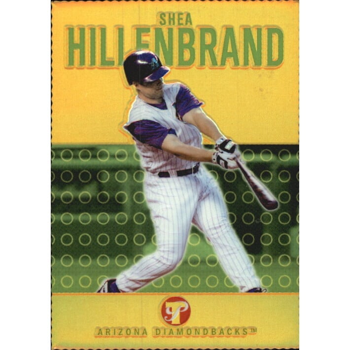 2003 Topps Pristine Gold Refractors #81 Shea Hillenbrand. rookie card picture