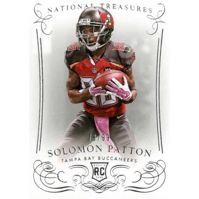 2014 Panini National Treasures #199 Solomon Patton RC
