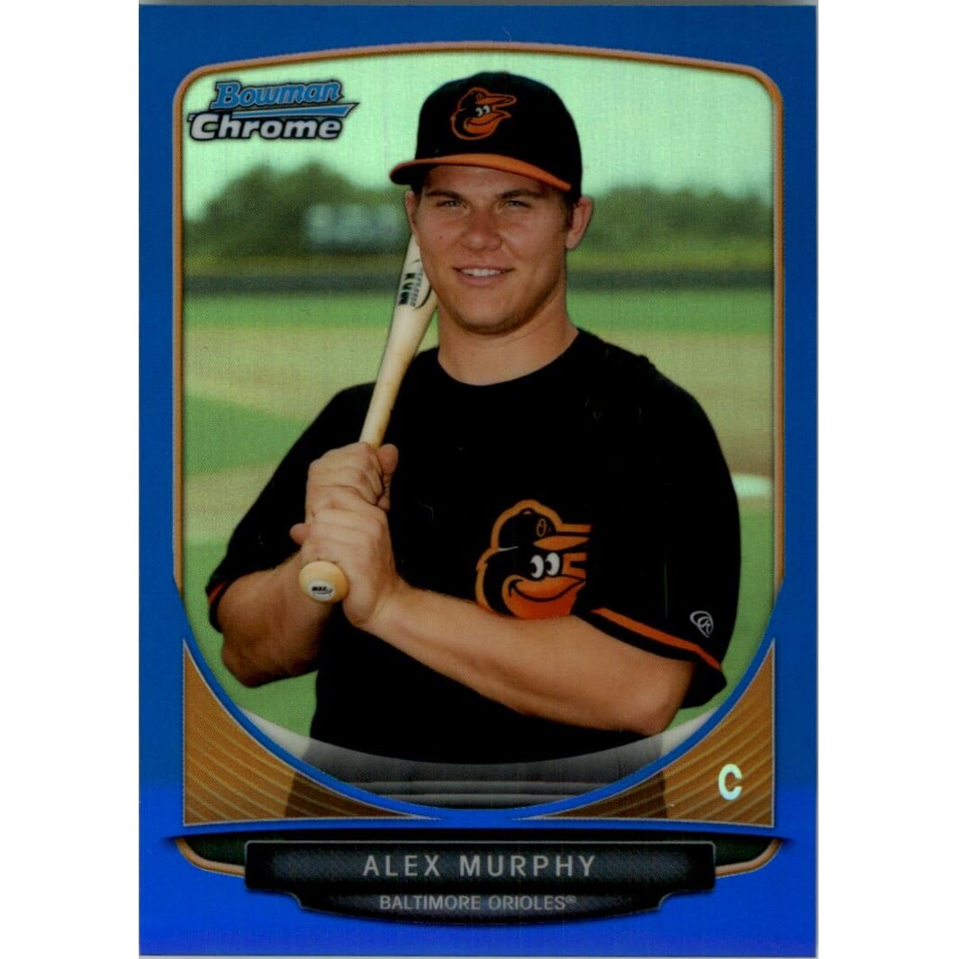 2013 Bowman Chrome Draft Draft Picks Blue Refractors #BDPP59 Alex Murphy 2013 Bowman Chrome Draft Draft Picks Blue Refractors #BDPP59 Alex Murphy