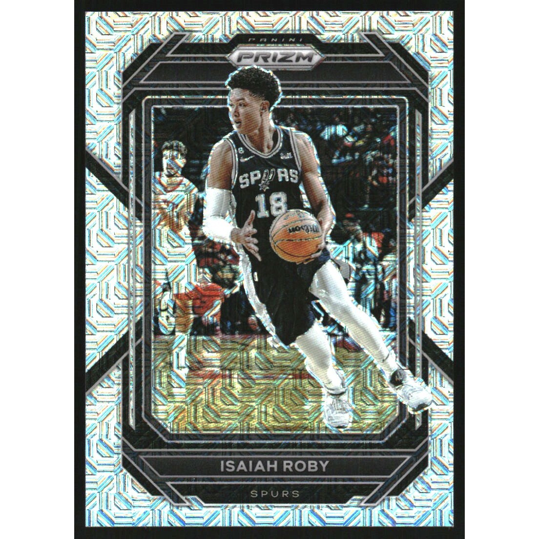 2022-23 Panini Prizm Prizms Mojo #216 Isaiah Roby